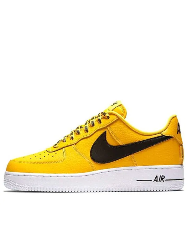 Кроссовки Air Force 1 Nike — изображение 1 из 3, желтый/черный/белый