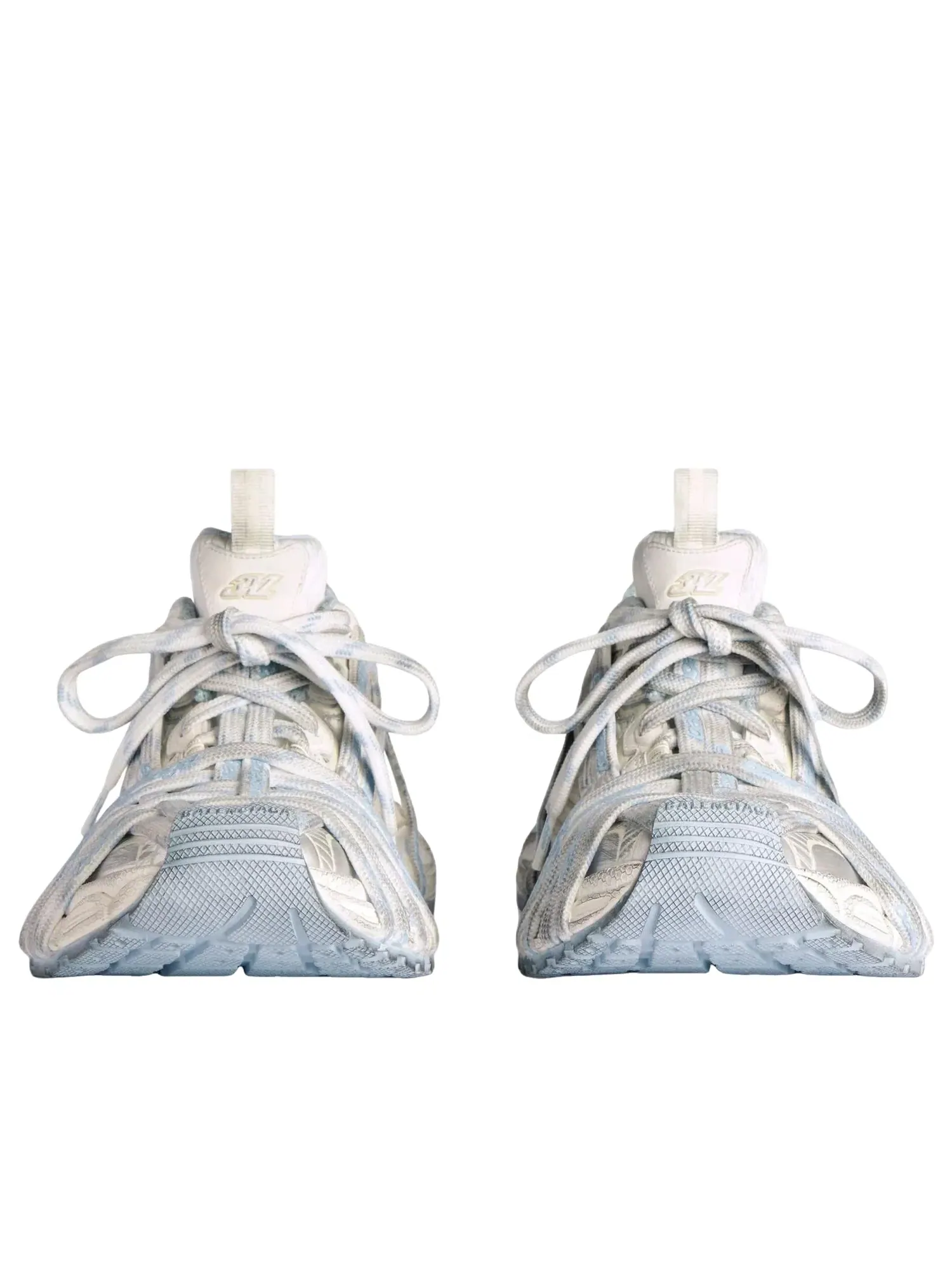 Кроссовки Balenciaga 3XL Extreme Laces Logo 'White Off White Light Blue' 825598W3XHL9949 — изображение 4 из 7, мульти