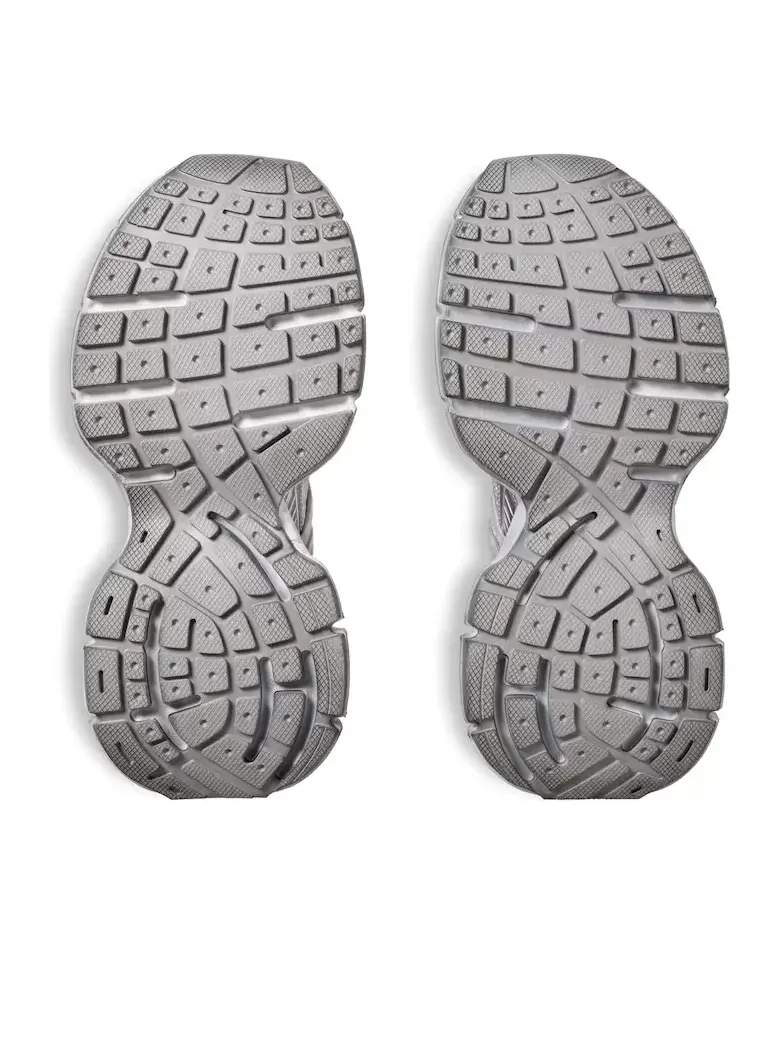 Кроссовки (WMNS) Balenciaga 3XL Extreme Laces Sneakers 'Silver' — изображение 5 из 5, серебряный