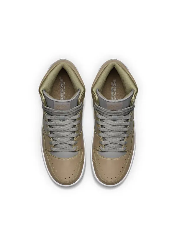 Кроссовки court force x undercover Nike — изображение 4 из 4, серый-белый