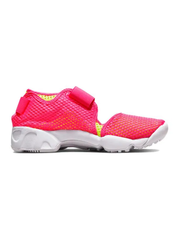 Сандалии air rift br спортивные розовые сандалии Nike — изображение 3 из 4, розовый/зеленый/белый