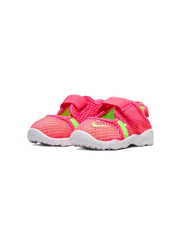 Сандалии (TD) Nike Little Rift BR 'Hyper Pink Ghost Green White' — изображение 3 из 4, розовый/зеленый/белый