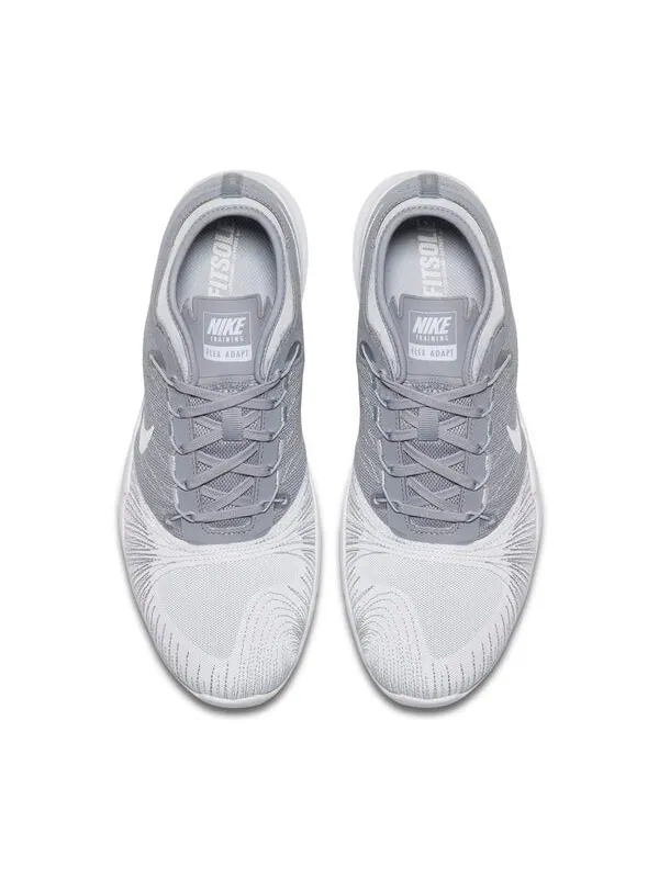 Кроссовки flex adapt tr 'pure platinum black white volt' Nike — изображение 4 из 4, платиновый/черный/белый