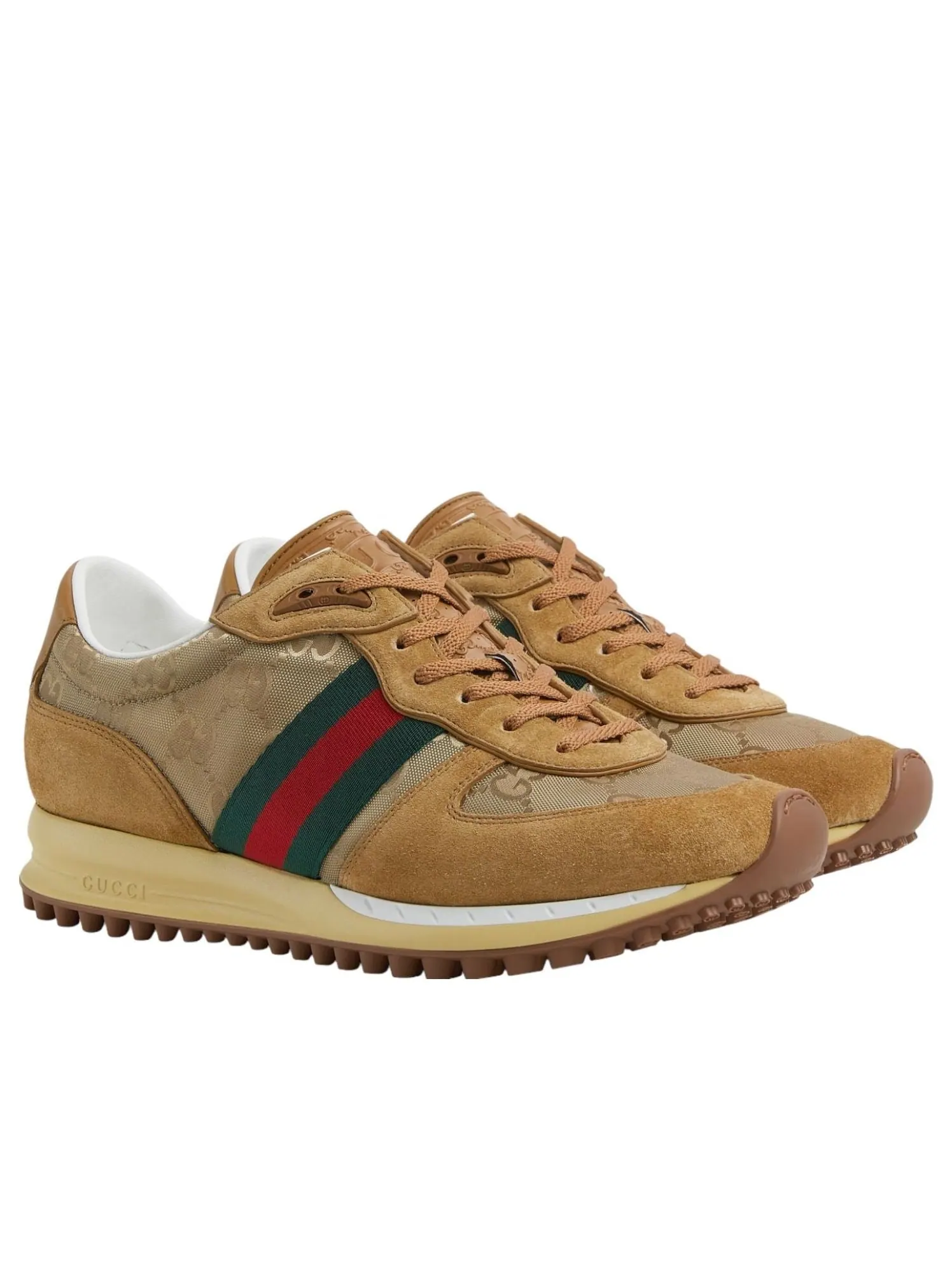 Кроссовки Gucci Re-Motion 'Camel' — изображение 2 из 5, коричневый