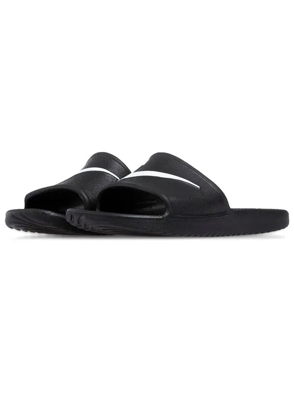 Тапочки kawa shower 'black white' Nike — изображение 2 из 4, черный