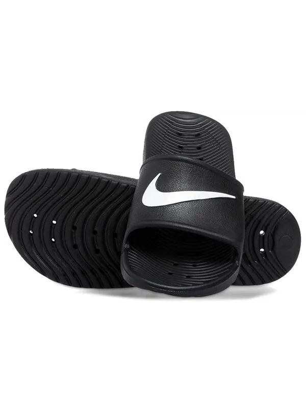 Тапочки kawa shower 'black white' Nike — изображение 3 из 4, черный