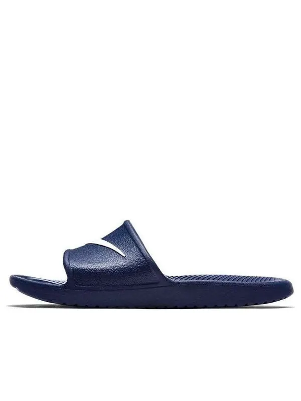 Тапочки kawa shower 'midnight navy' Nike — изображение 1 из 4, синий