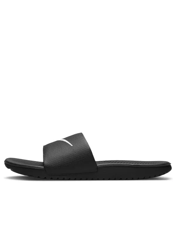 Тапочки kawa slide 'black white' Nike — изображение 1 из 4, черный
