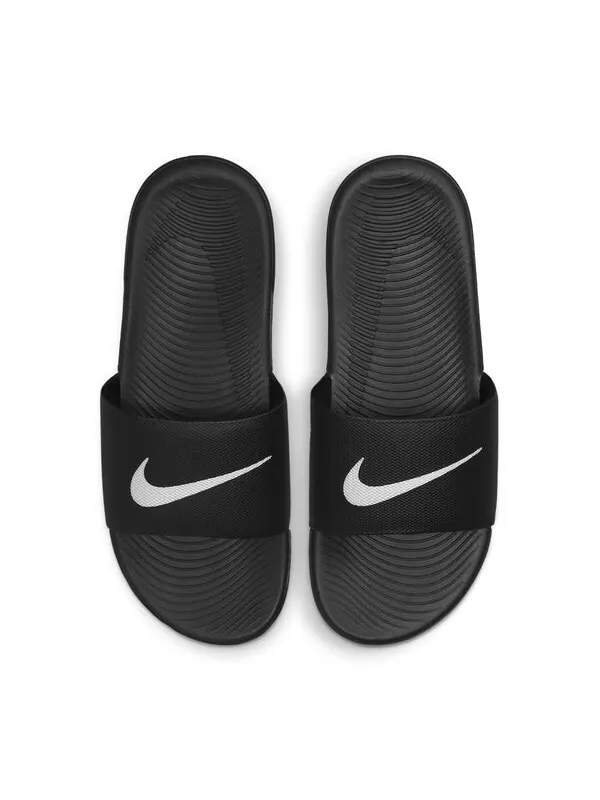 Тапочки kawa slide 'black white' Nike — изображение 3 из 4, черный