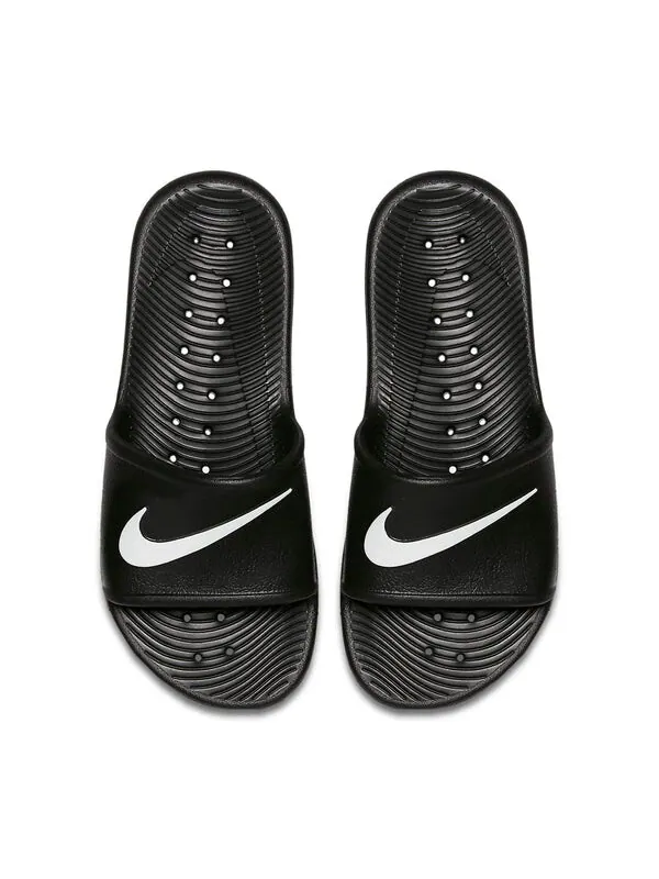 Тапочки kawa shower 'black white' Nike — изображение 3 из 4, черный