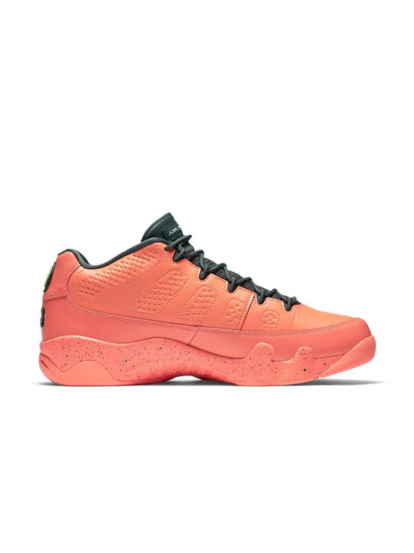 Кроссовки 9 low 'bright mango' Air Jordan — изображение 2 из 4, яркий/-зеленый