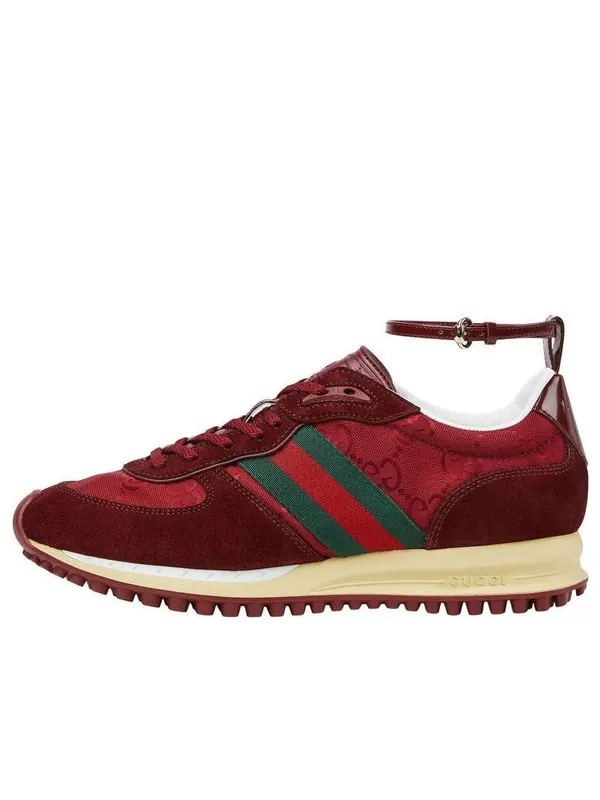 Кроссовки re-motion Gucci — изображение 1 из 4, бордовый