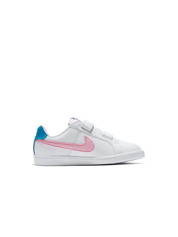 Кроссовки court royale розовые Nike — изображение 2 из 4, белый/синий/розовый