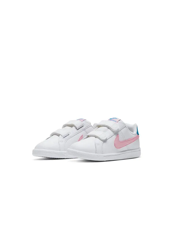 Кроссовки court royale розовые Nike — изображение 3 из 4, белый/синий/розовый