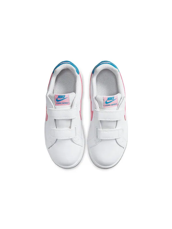 Кроссовки court royale розовые Nike — изображение 4 из 4, белый/синий/розовый