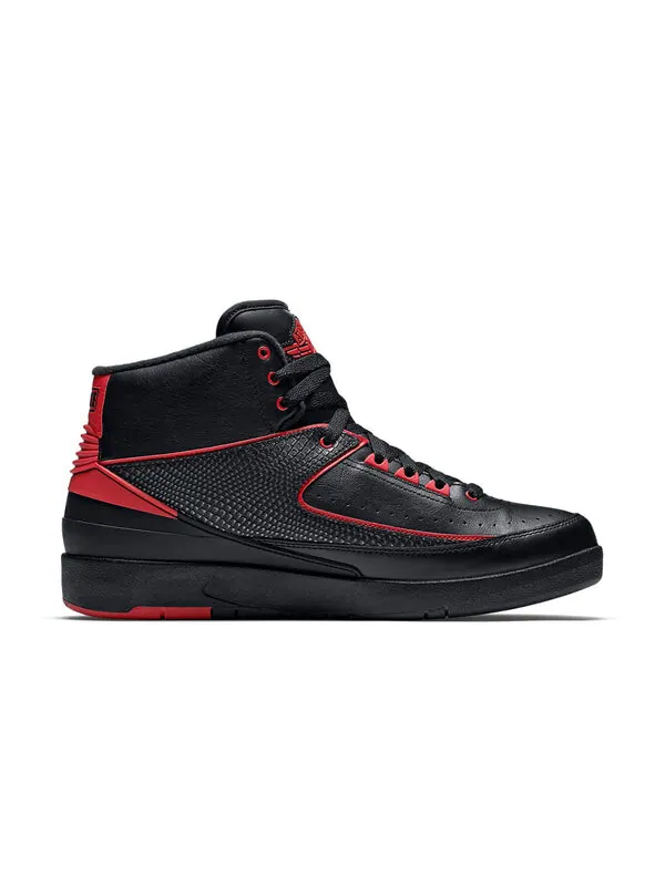 Кроссовки 2 ретро Air Jordan — изображение 2 из 4, черный/красный
