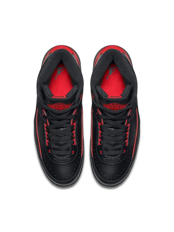 Кроссовки 2 ретро Air Jordan — изображение 4 из 4, черный/красный