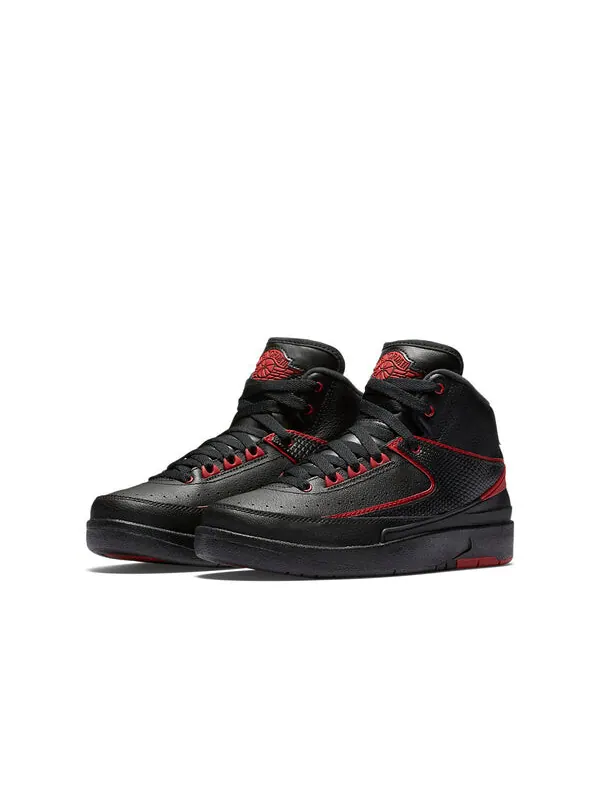 Кроссовки 2 ретро Air Jordan — изображение 3 из 4, черный/красный