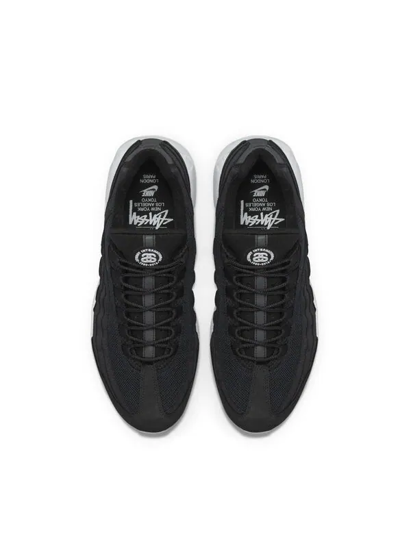 Кроссовки x stussy air max 95 Nike — изображение 4 из 4, черный/белый