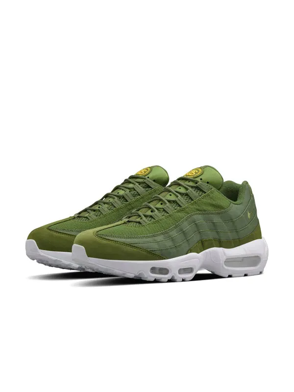 Кроссовки x stussy air max 95 Nike — изображение 2 из 4, оливковый