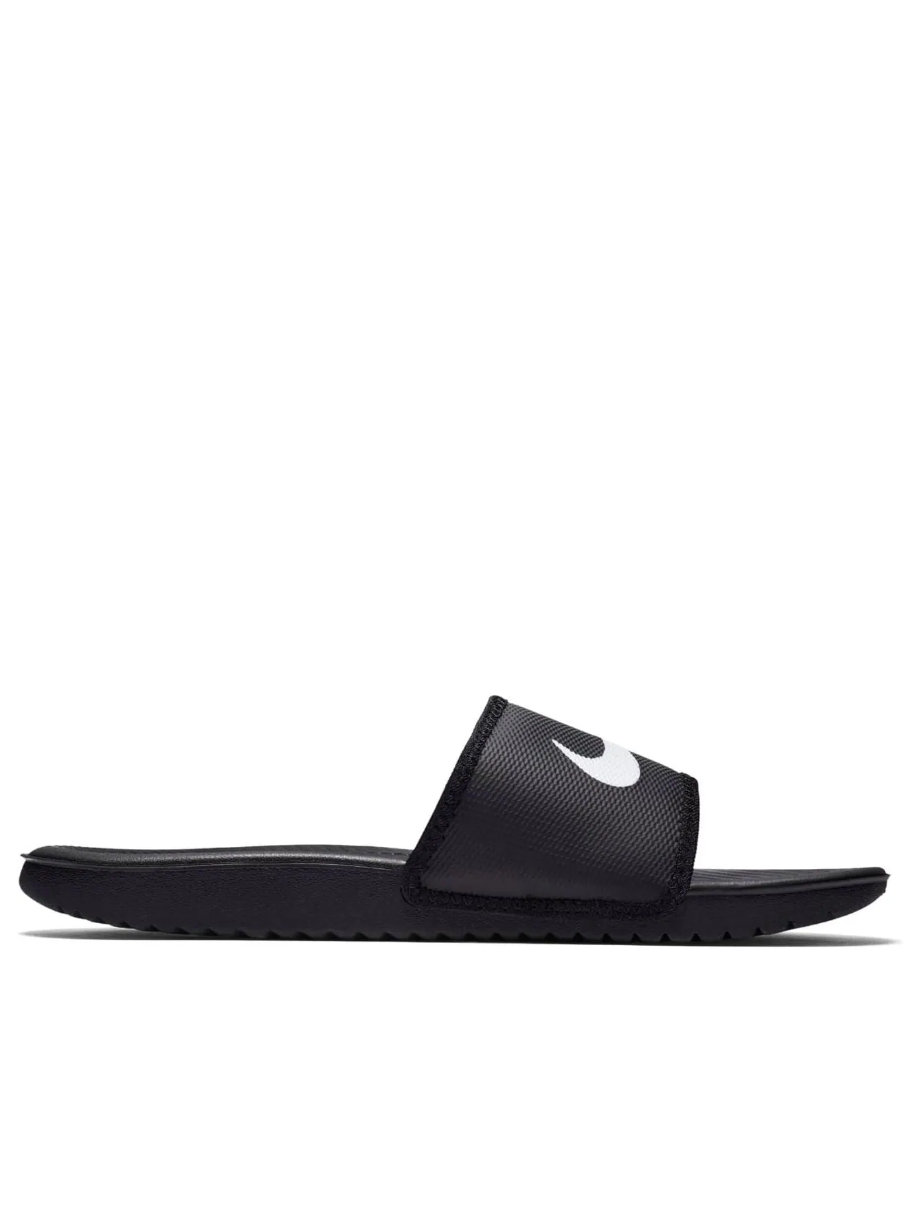 Шлепанцы Nike Kawa 'Black White' — изображение 3 из 4, черный/белый