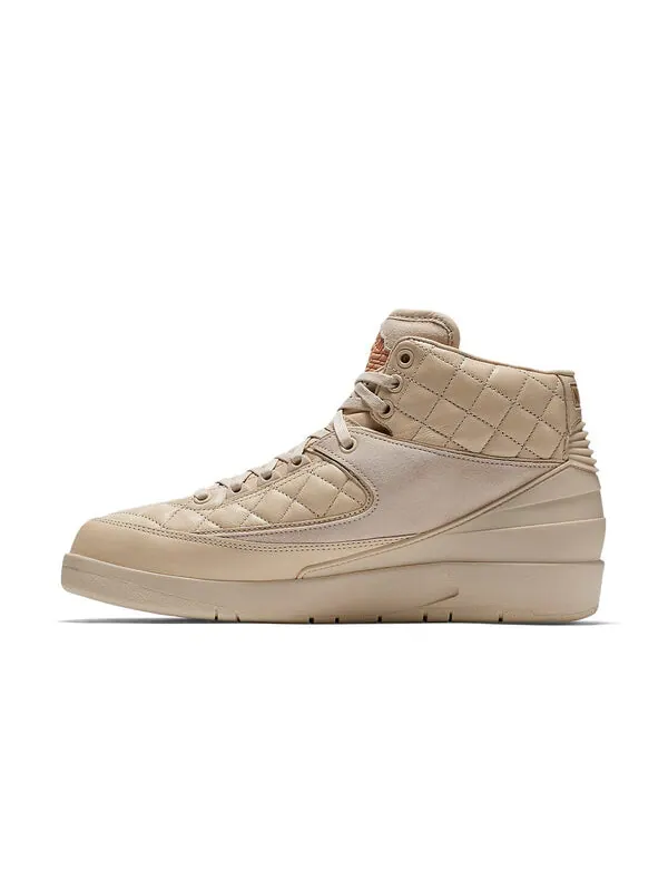 Кроссовки 2 retro x just don 'beach' Air Jordan — изображение 4 из 4, золотистый-красный