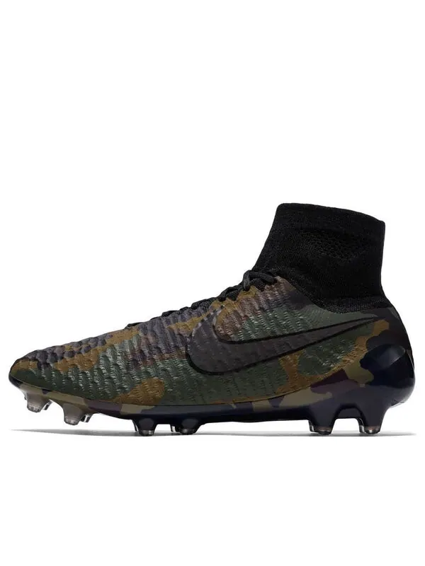 Кроссовки magista obra 2 fg 'olive camo' Nike — изображение 1 из 4, зеленый