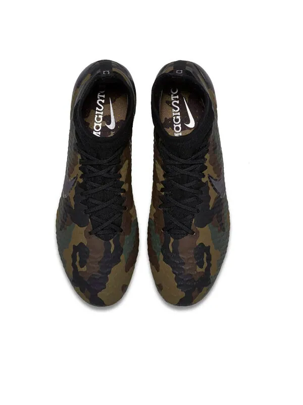 Кроссовки magista obra 2 fg 'olive camo' Nike — изображение 2 из 4, зеленый