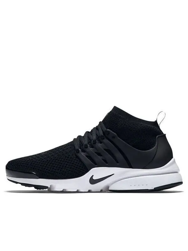 Кроссовки air presto ultra flyknit Nike — изображение 1 из 4, черный/черный-белый