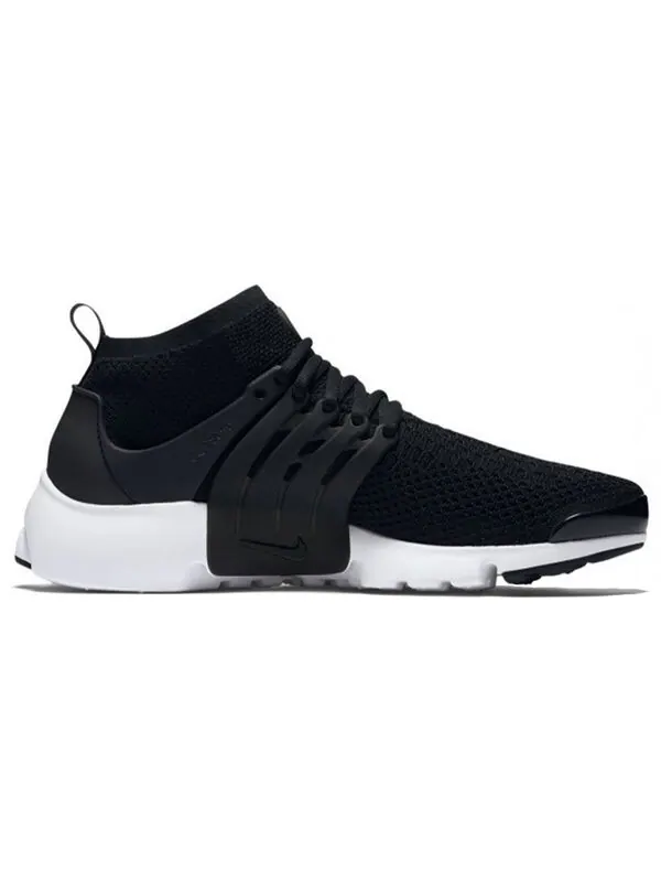 Кроссовки air presto ultra flyknit Nike — изображение 2 из 4, черный/черный-белый