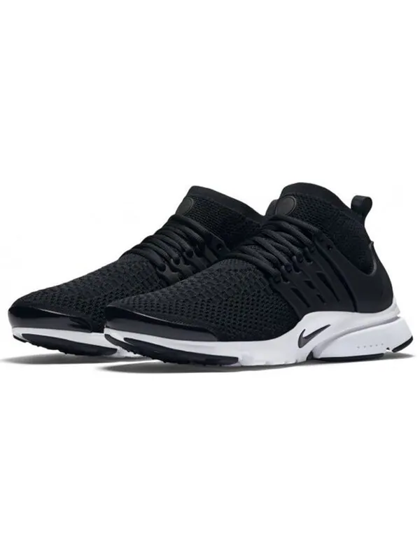 Кроссовки air presto ultra flyknit Nike — изображение 3 из 4, черный/черный-белый