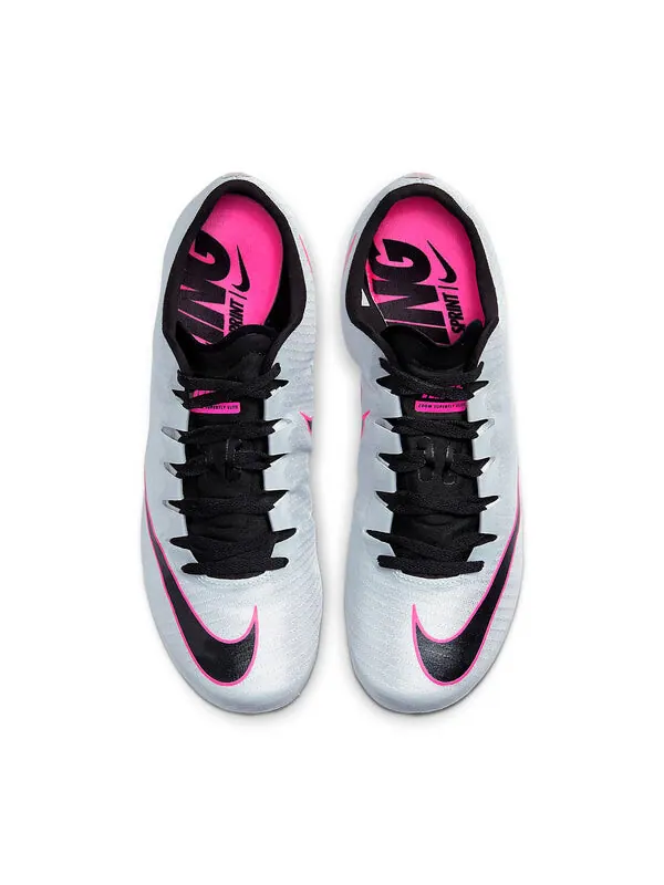 Кроссовки zoom superfly elite Nike — изображение 4 из 4, белый/розовый