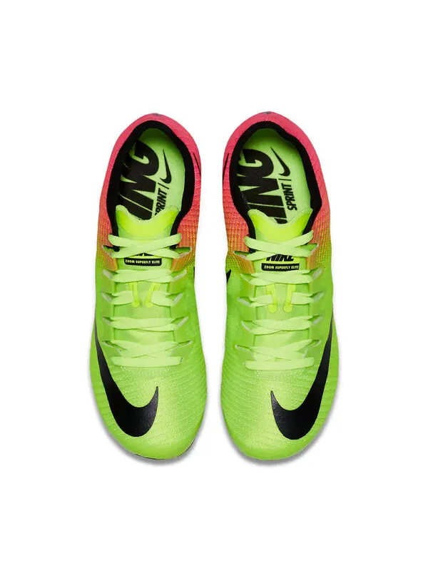 Кроссовки zoom superfly elite Nike — изображение 4 из 4, желтый