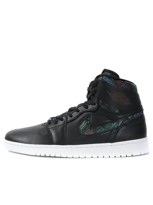 Кроссовки 1 ретро высокие модерн Air Jordan — изображение 1 из 3, черный/мульти
