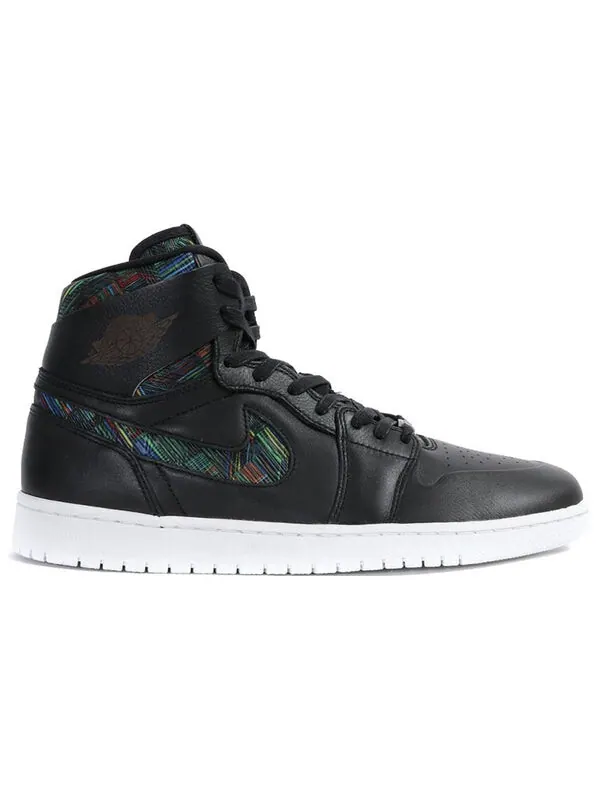 Кроссовки 1 ретро высокие модерн Air Jordan — изображение 2 из 3, черный/мульти
