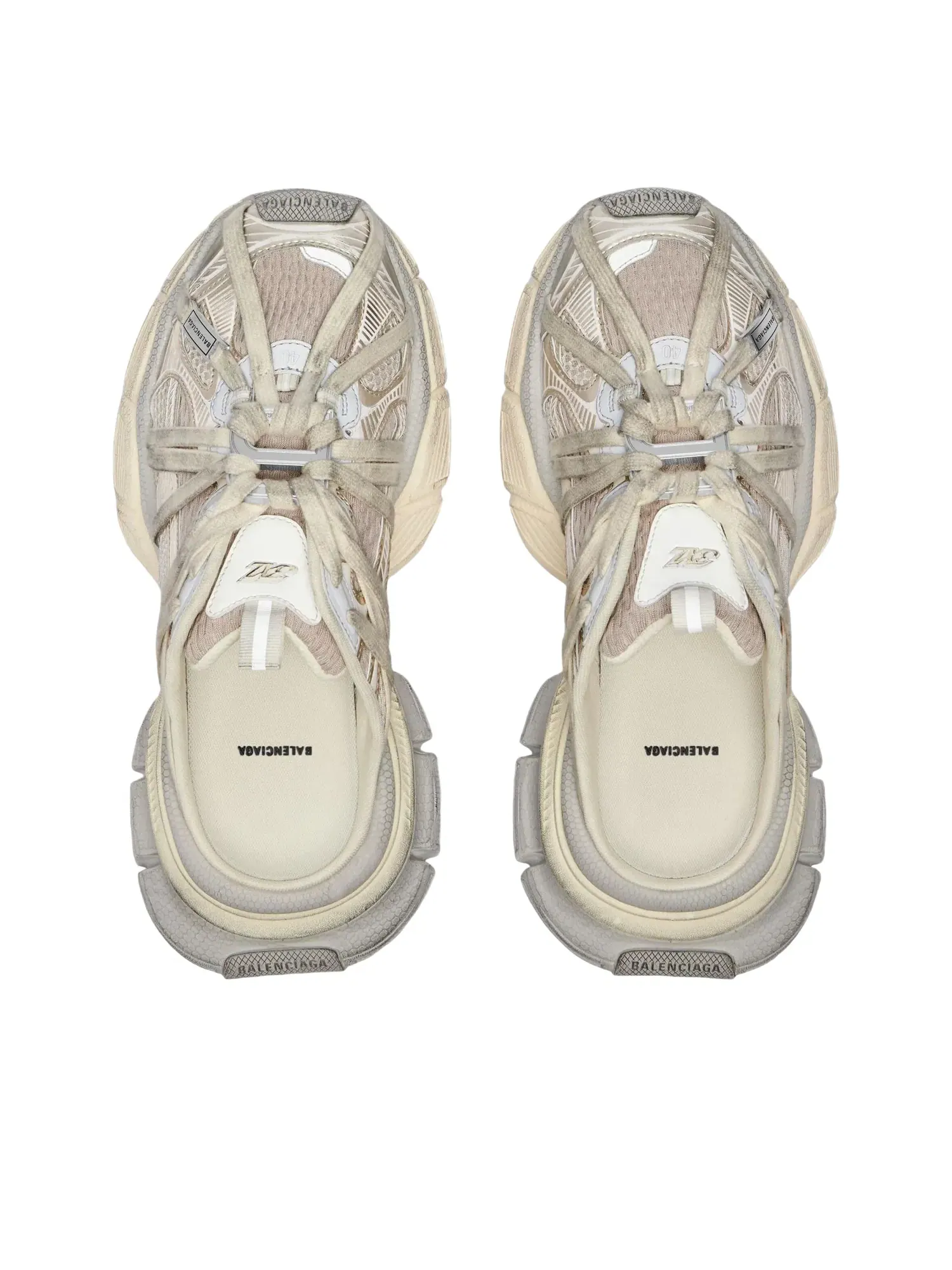 Мюли Balenciaga Extreme Laces 3XL — изображение 3 из 4, белый