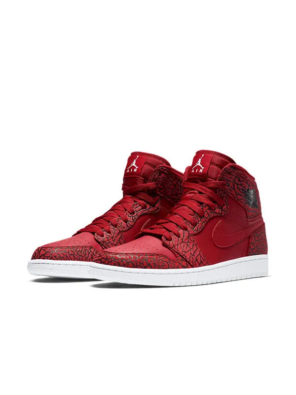 Кроссовки 1 ретро высокие Air Jordan — изображение 2 из 4, красный/белый-красный