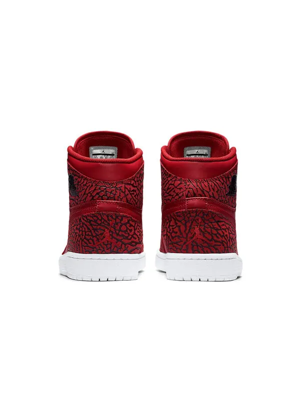 Кроссовки 1 ретро высокие Air Jordan — изображение 4 из 4, красный/белый-красный