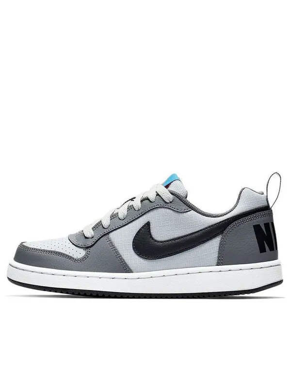 Кроссовки Court Borough Low Shoes Nike — изображение 1 из 4, серый/черный/синий