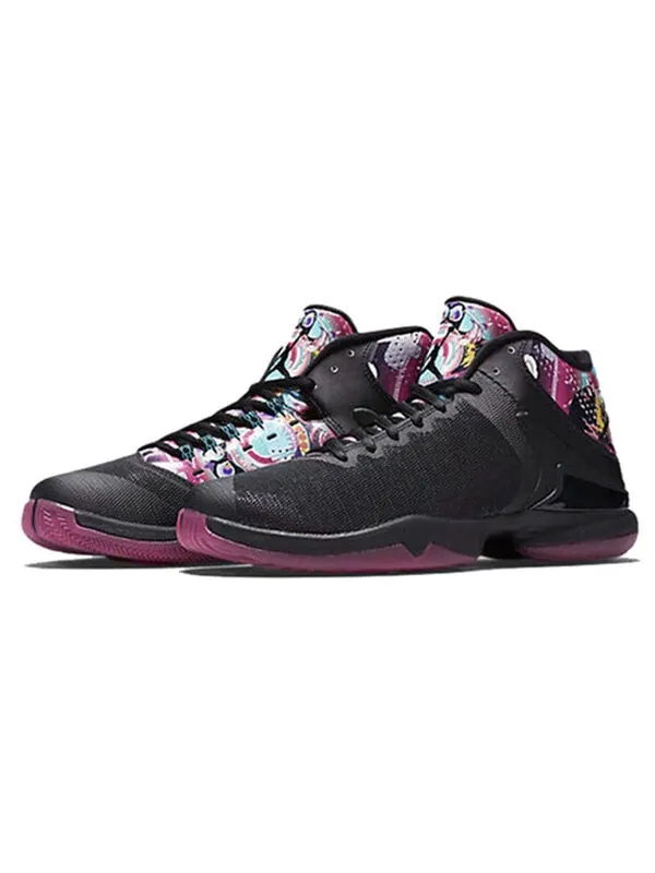 Кроссовки super fly 4 po cny Air Jordan — изображение 3 из 4, черный/мульти