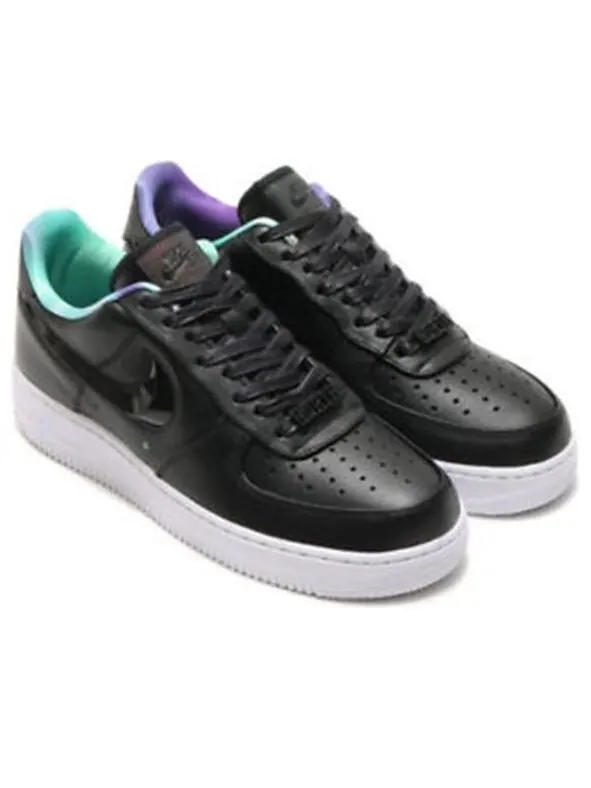 Кроссовки air force 1 '07 lv8 qs 'all star - northern lights' Nike — изображение 3 из 4, черный
