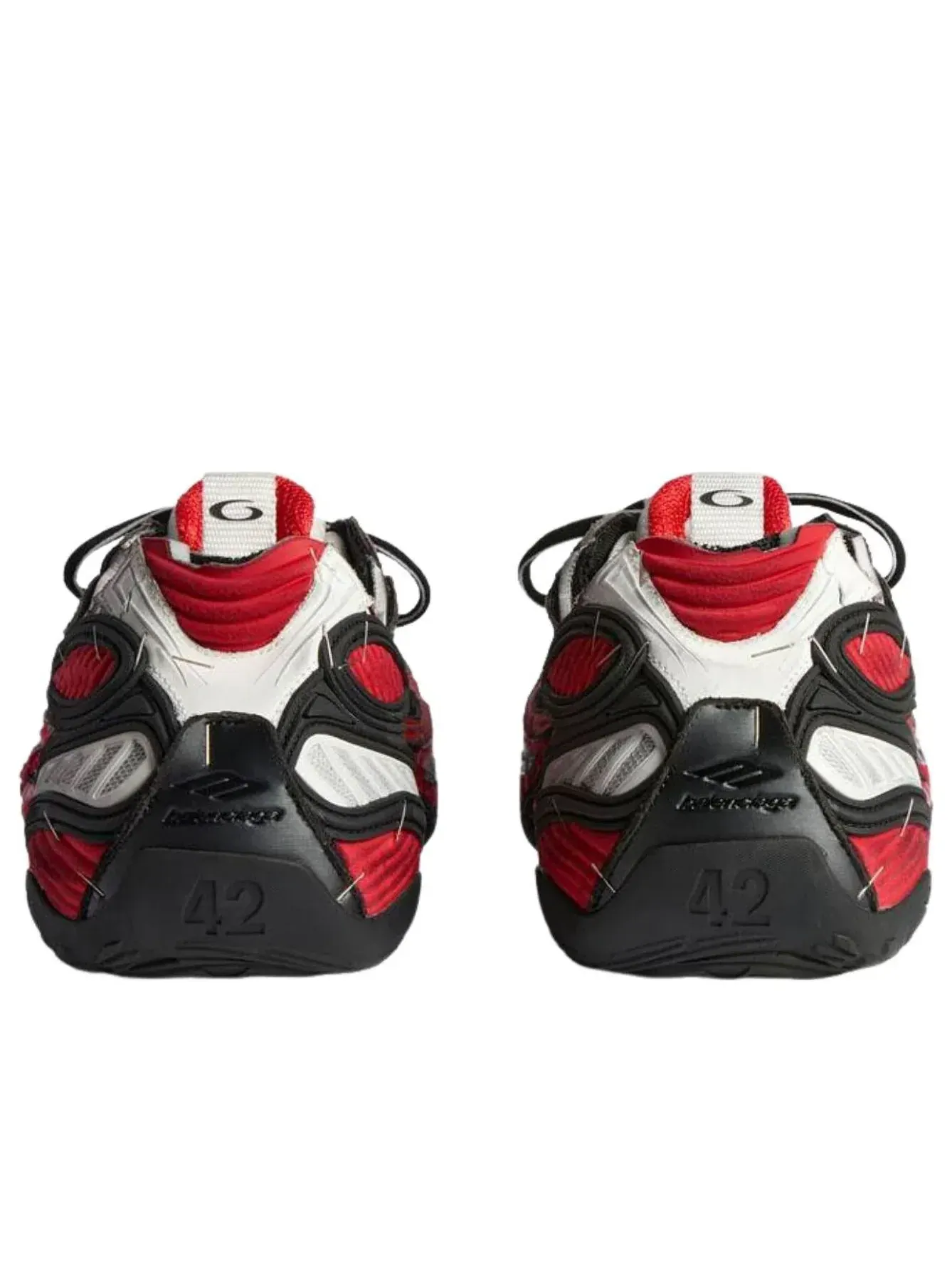 Кроссовки Balenciaga Soleless 'Red Black' — изображение 4 из 6, красный
