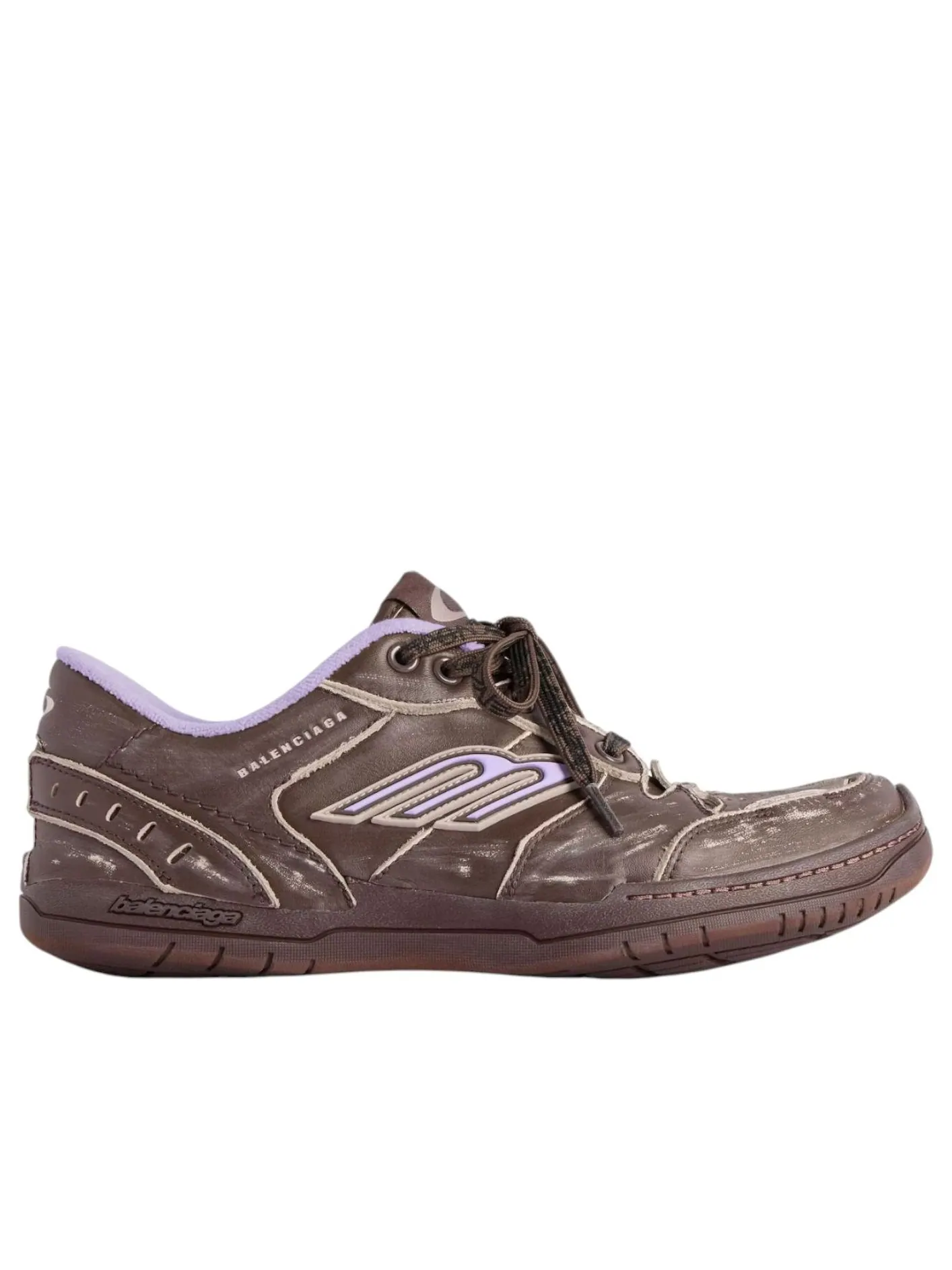 Кроссовки (WMNS) Balenciaga Hamptons Medium Worn-out 'Brown lilac' — изображение 6 из 6, коричневый