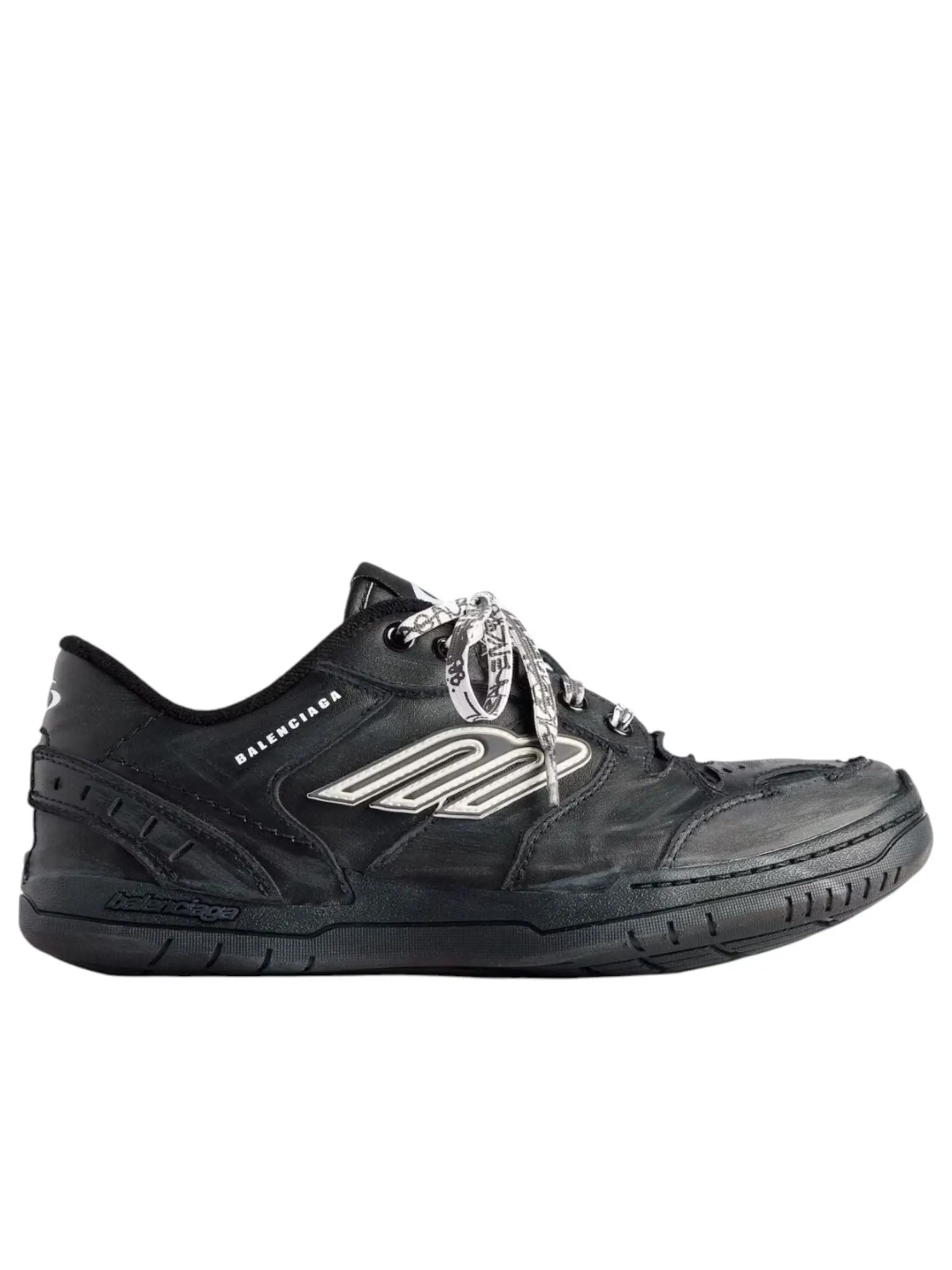 Balenciaga Hamptons Worn-out "Black" — изображение 6 из 6, черный