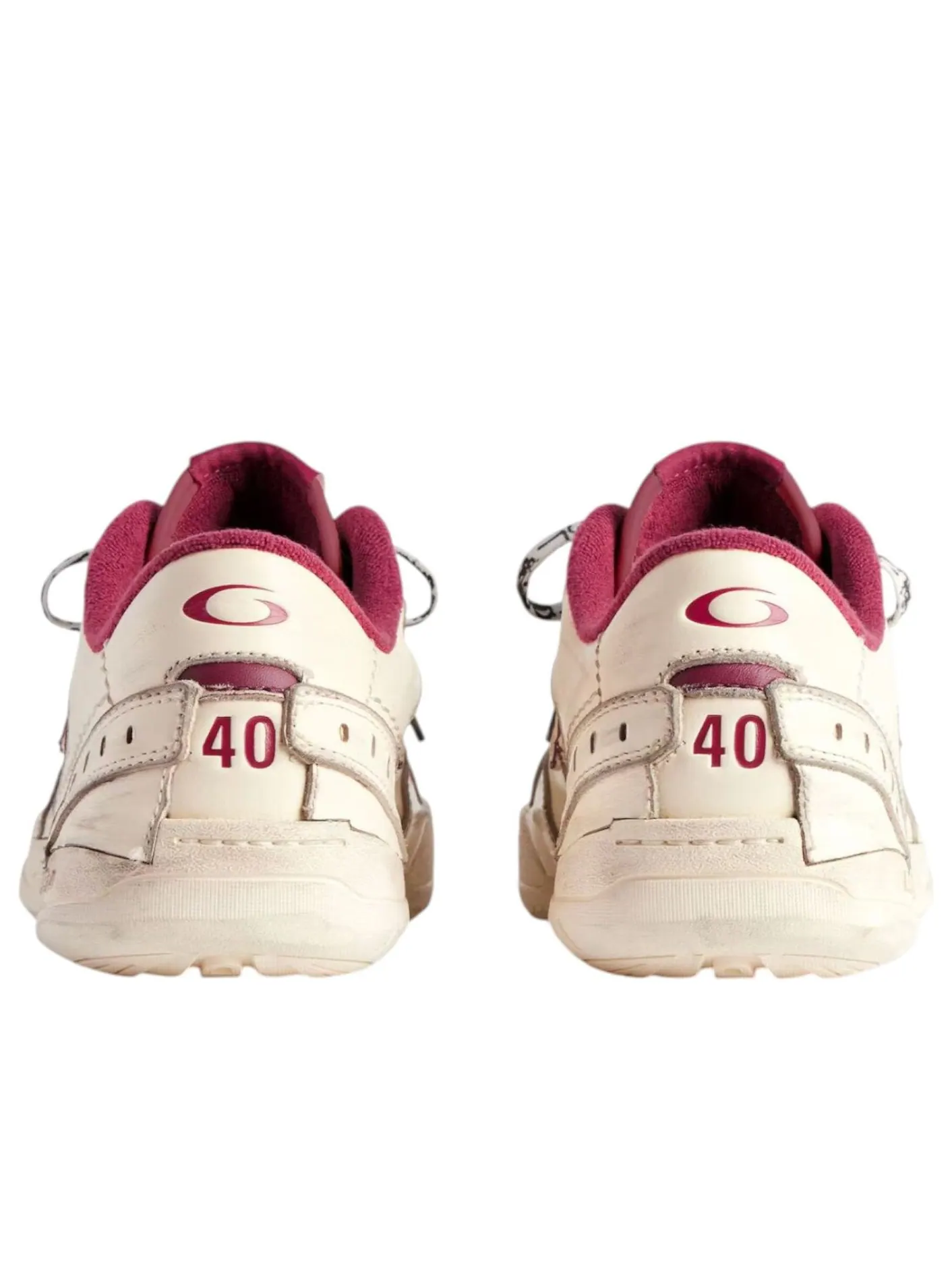Balenciaga Hamptons Worn-out 'Off White Red' — изображение 3 из 6, белый/красный