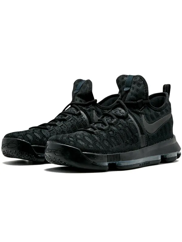 Кроссовки кд 9 Nike — изображение 2 из 4, черный