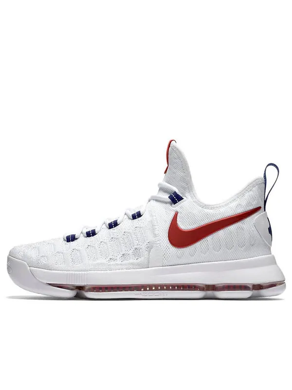 Кроссовки кд 9 Nike — изображение 1 из 4, белый/красный/синий