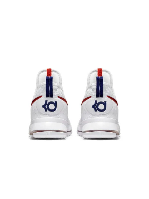 Кроссовки кд 9 Nike — изображение 4 из 4, белый/красный/синий