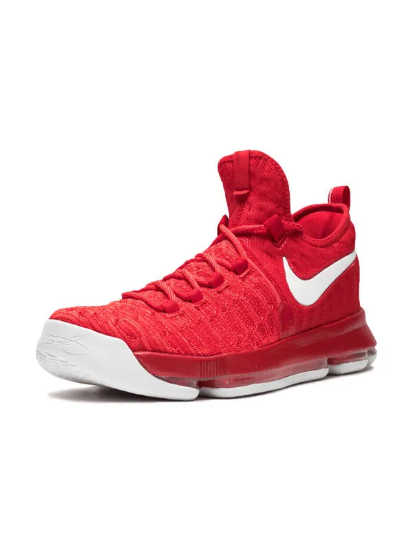 Кроссовки кд 9 Nike — изображение 2 из 4, красный/белый