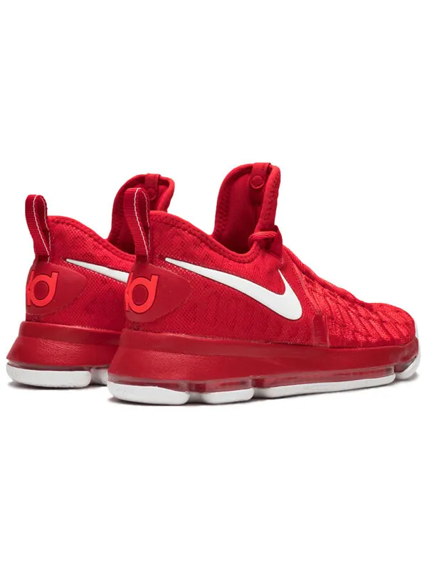 Кроссовки кд 9 Nike — изображение 4 из 4, красный/белый